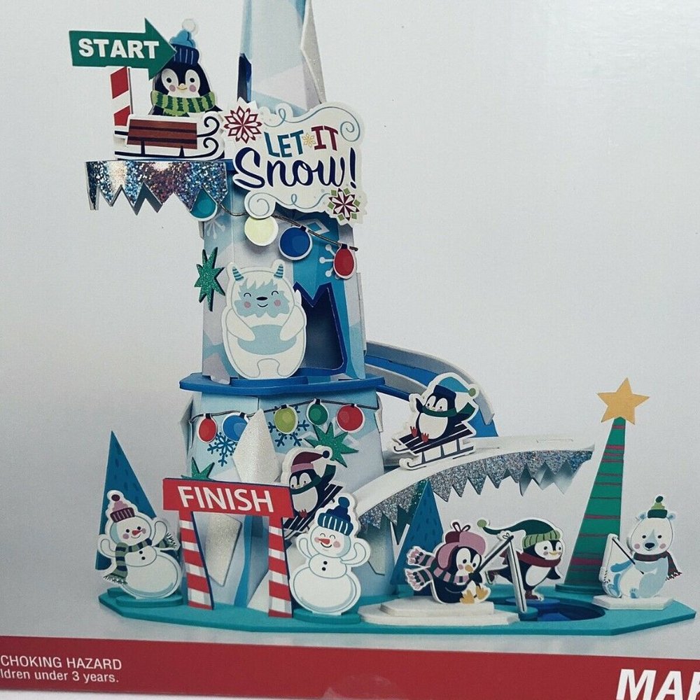 Ice Tower Race Christmas Creatology Foam Craft Kids